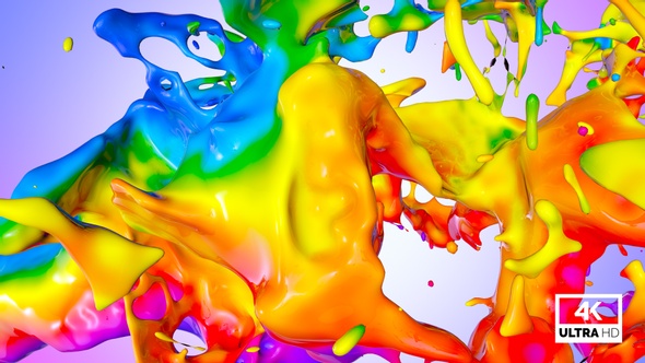 Multicolor Paint Jet Stream Splash V6 alt
