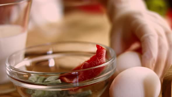 Blender Mixer Beats Mixes Eggs Sugar and Salt