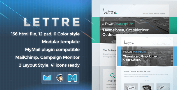 Lettre - Responsive Email Template