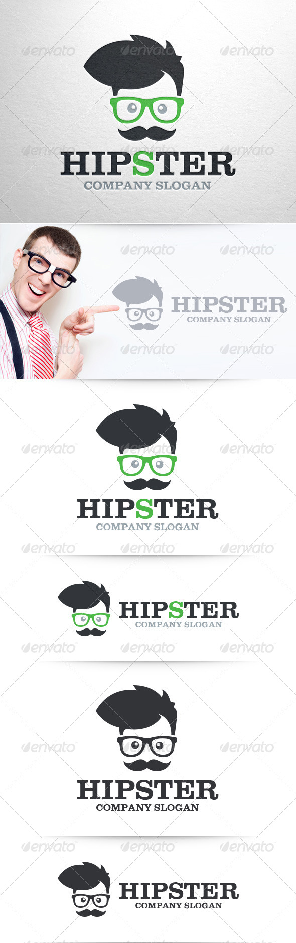 Hipster Logo Template v2