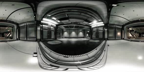 Vr360 View of Spaceship Interior alt