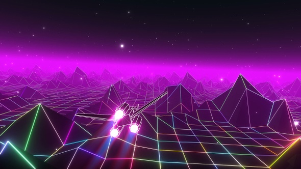 VJ 80's Spaceship alt