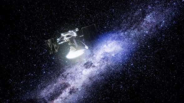 Magellan Spacecraft Approaching To Venus alt