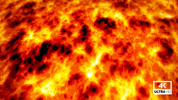 Boiling Hot Lava Seamless Background