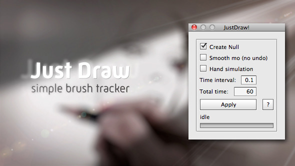 JustDraw Simple Brush Tracker