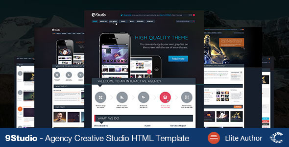 9studio | Creative Unique HTML5 Theme