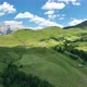 Dolomites Mountains with hiking paths and wooden cottages - VideoHive Item for Sale