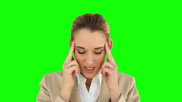 Businesswoman With A Headache 1