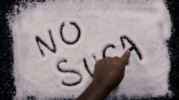 No Sugar Hand Writing