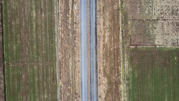 Farmland and Roads