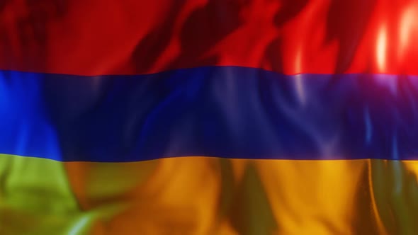 Armenia Flag with Edge Bump