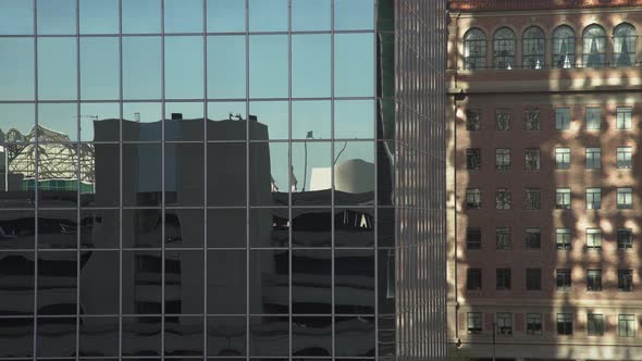 Modern and old buildings