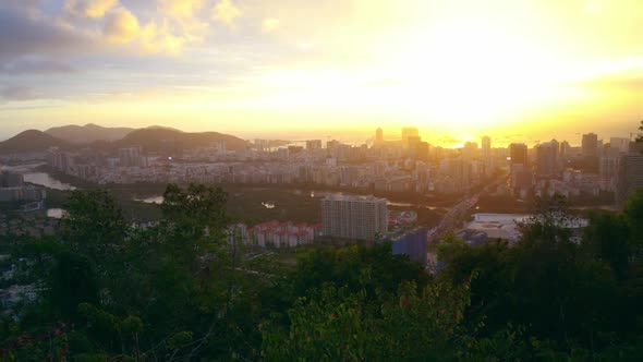 Tropical Holiday Island of Hainan in the South China Sea