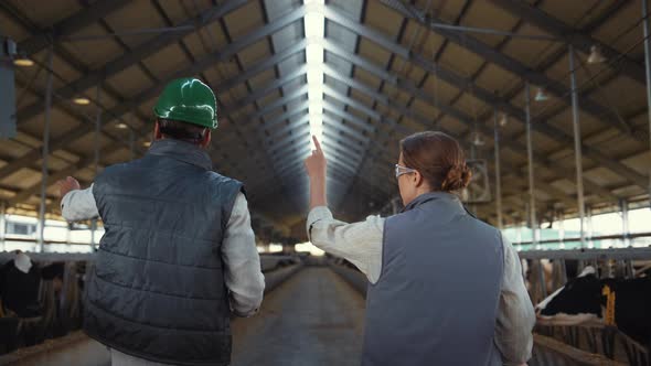 Farm Professionals Going Shed Rear View