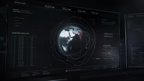 Satellites over India are scanned and examined for potential malfunctions