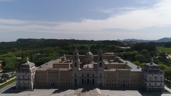 Convent of Mafra Aerial View