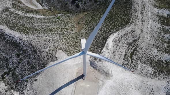 WindMill Turbine Close Up