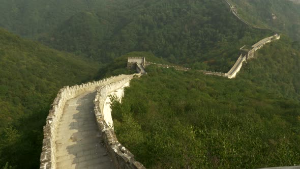 Ancient Chinese Great Wall Landmark Chin