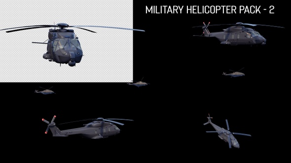 Military Helicopters Pack 2