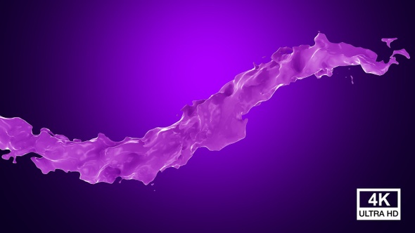 Purple Color Flow 4K alt