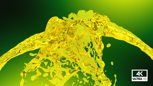 Olive Oil Splash Collision alt