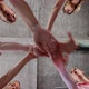 Group or Team of Happy Young Sportive Women in a Gym All Cheering with Hands Up and Applauding - VideoHive Item for Sale