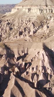 Cappadocia Landscape Aerial View