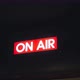 Symbol In The Studio, On Air Radio Sign In A Radio Station. - VideoHive Item for Sale