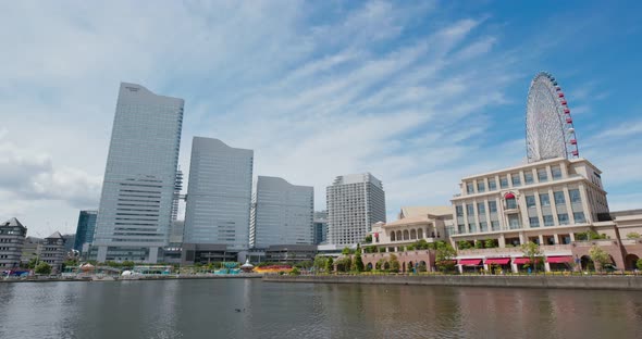 Yokohama City Skyline