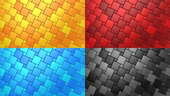 Background of Animated Squares