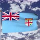 Fiji Flag Waving 4k - VideoHive Item for Sale