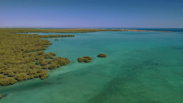 Cape Keraudren Wetlands, Western Australia 4K Aerial Drone