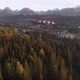 Drone Flight Backward over Autumn Colorful Trees Foliage. High Tatras Mountains - VideoHive Item for Sale