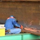 Worker Sitting and Welding - VideoHive Item for Sale