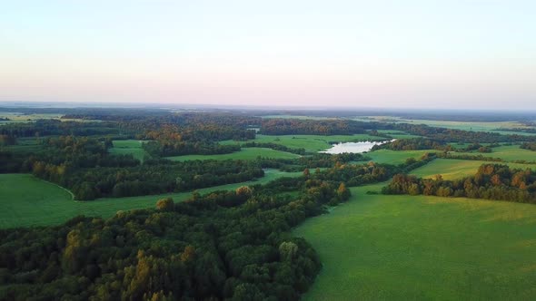 Flying Over The Lakes 