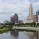 Cloudy Columbus, Ohio Skyline - VideoHive Item for Sale