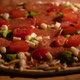 Delicious frozen Italian pizza is bake in the home oven in time lapse - VideoHive Item for Sale