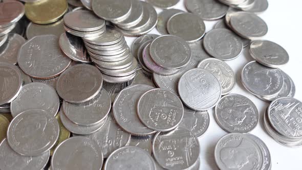 Thai Satang and Baht Coins 3