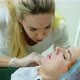 The Cosmetologist Makes Injections on the Client's Face in the Lip Area - VideoHive Item for Sale
