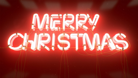 4K Neon Christmas Opener alt