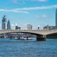 Skyscrapers of The City of London Car Traffic on Waterloo Bridge London UK - VideoHive Item for Sale