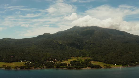 Mountains Covered with Rainforest, Philippines, Camiguin