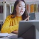 asian female creative designer project discuss and presentation with client video online - VideoHive Item for Sale