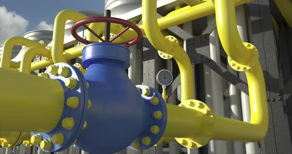 Chiller Cooling System at the Compressor Station alt