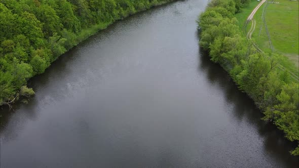 View of the River From Above