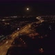 Flying above night road - VideoHive Item for Sale
