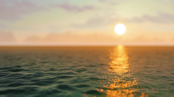 Blur Tropical Sunset Beach alt