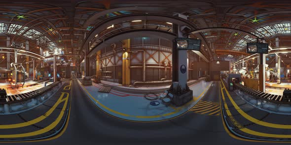 VR360 Machinery Factory with Production Line alt