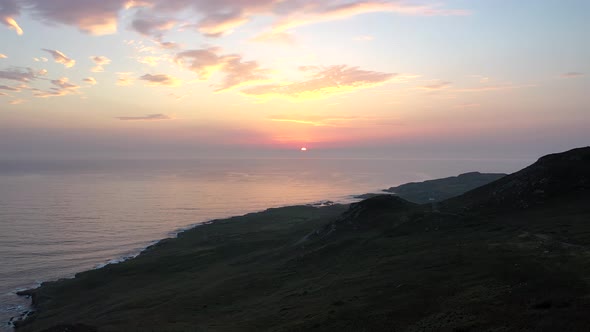 Amazing Time Lapse of Sunset at Crohy Head in County Donegal  Ireland