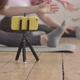 Young Woman Doing her Daily Stretch Routine - VideoHive Item for Sale